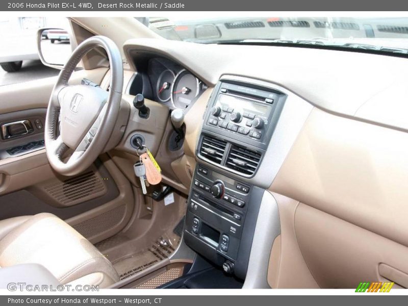 Desert Rock Metallic / Saddle 2006 Honda Pilot EX-L 4WD