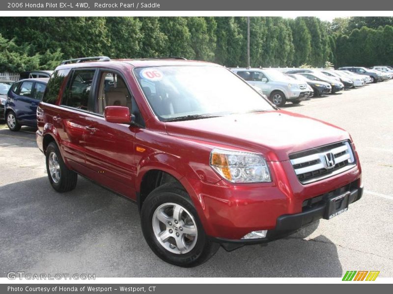 Redrock Pearl / Saddle 2006 Honda Pilot EX-L 4WD