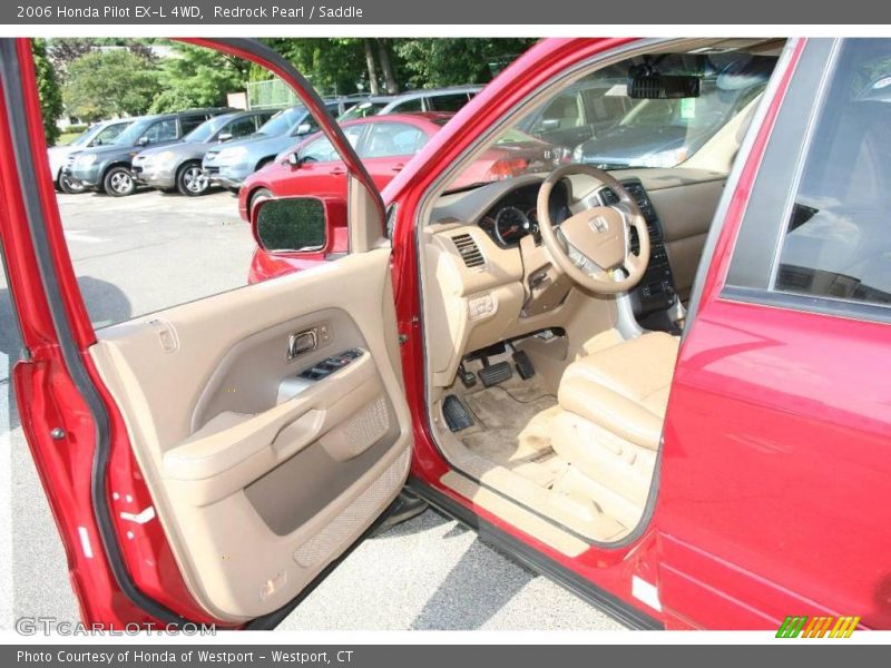 Redrock Pearl / Saddle 2006 Honda Pilot EX-L 4WD