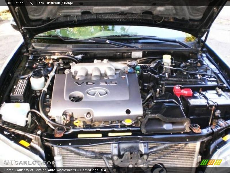 Black Obsidian / Beige 2002 Infiniti I 35