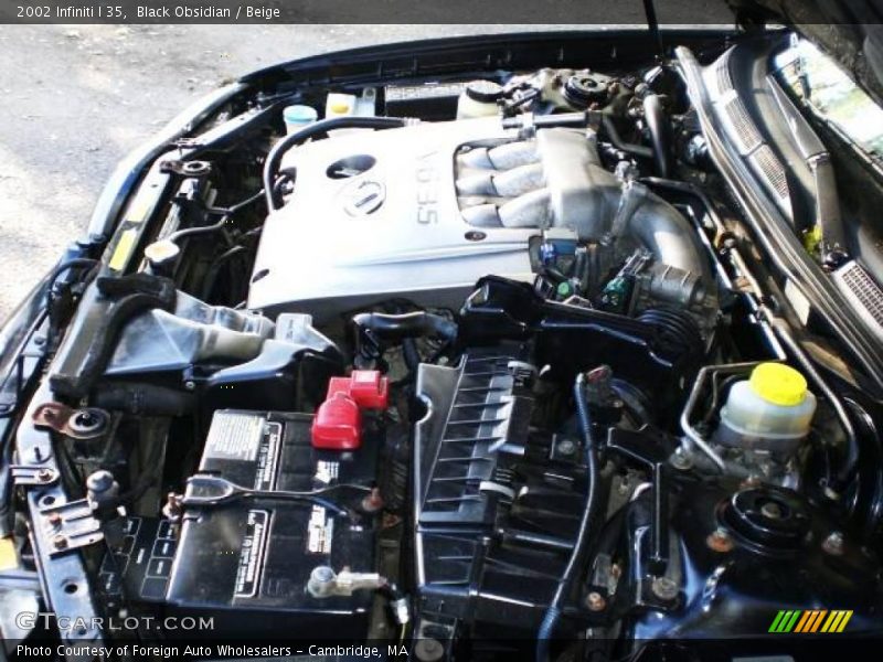 Black Obsidian / Beige 2002 Infiniti I 35