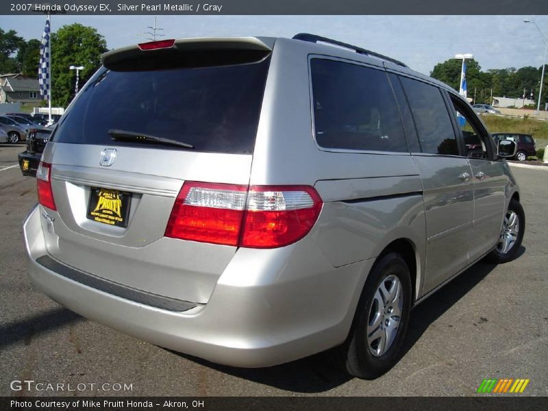 Silver Pearl Metallic / Gray 2007 Honda Odyssey EX