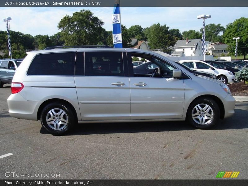 Silver Pearl Metallic / Gray 2007 Honda Odyssey EX