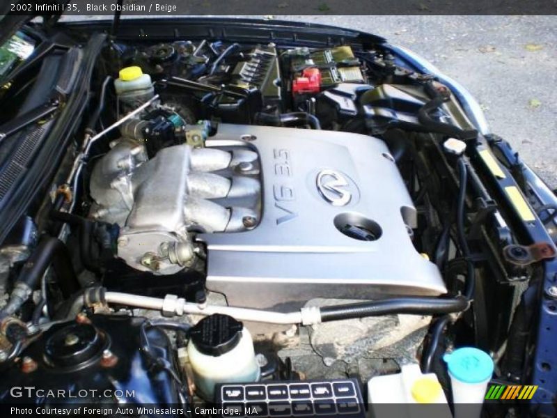 Black Obsidian / Beige 2002 Infiniti I 35