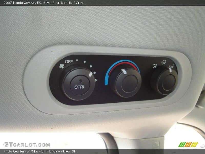 Silver Pearl Metallic / Gray 2007 Honda Odyssey EX