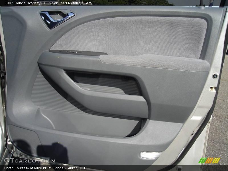 Silver Pearl Metallic / Gray 2007 Honda Odyssey EX