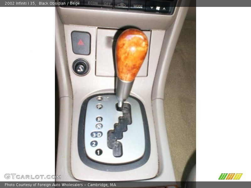 Black Obsidian / Beige 2002 Infiniti I 35
