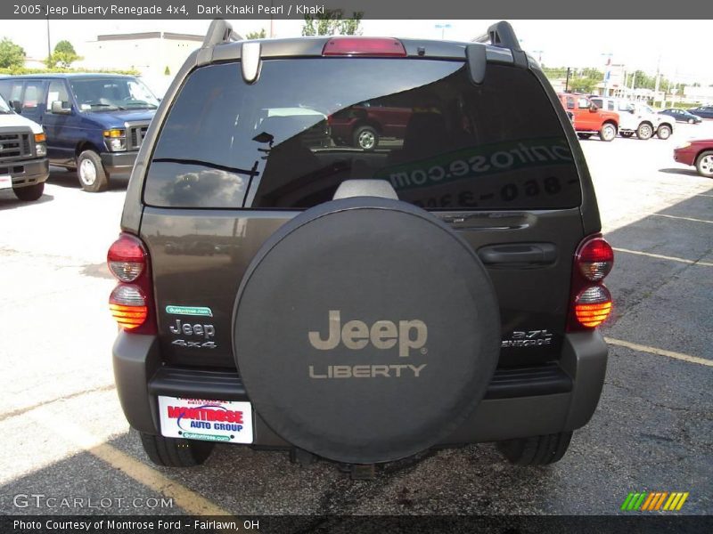 Dark Khaki Pearl / Khaki 2005 Jeep Liberty Renegade 4x4