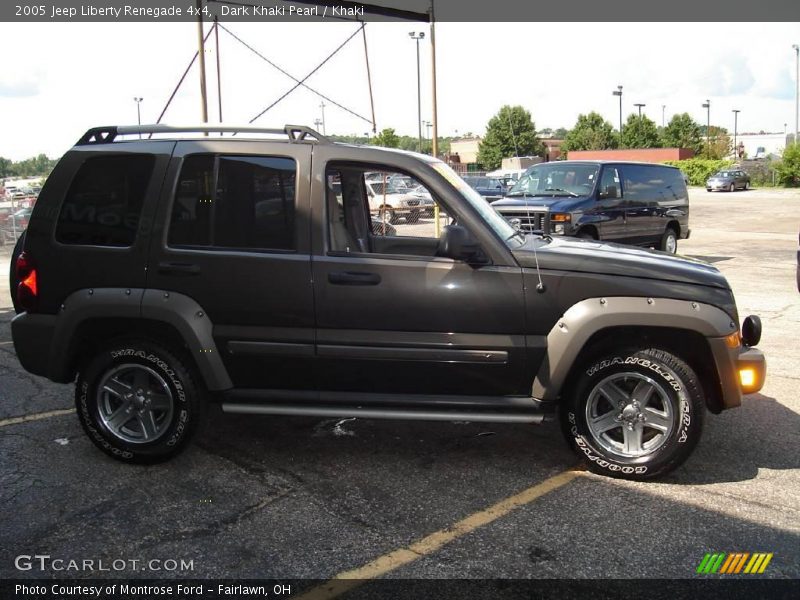 Dark Khaki Pearl / Khaki 2005 Jeep Liberty Renegade 4x4