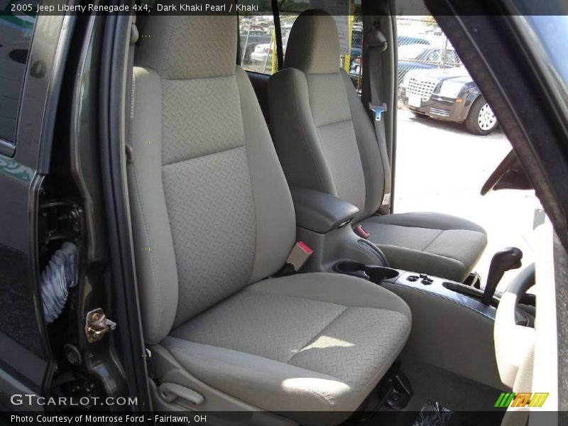 Dark Khaki Pearl / Khaki 2005 Jeep Liberty Renegade 4x4