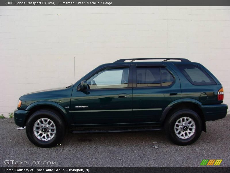 Huntsman Green Metallic / Beige 2000 Honda Passport EX 4x4