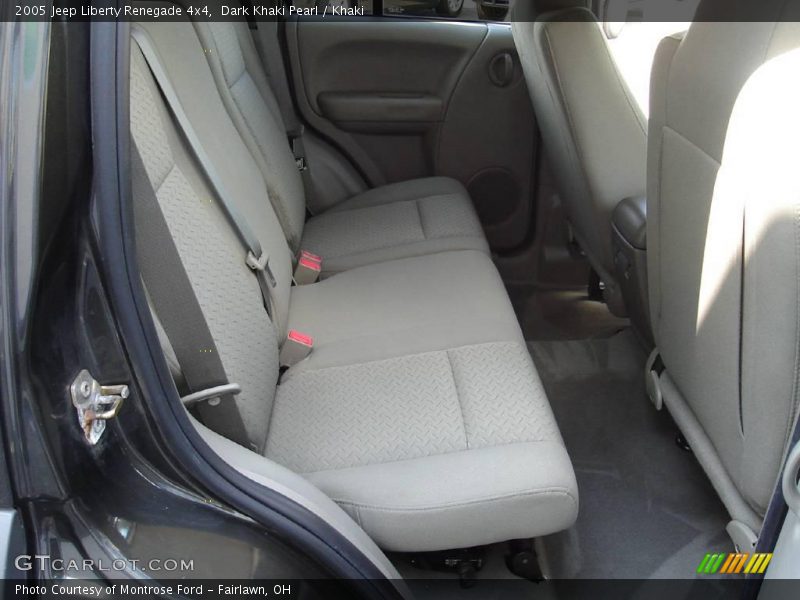 Dark Khaki Pearl / Khaki 2005 Jeep Liberty Renegade 4x4