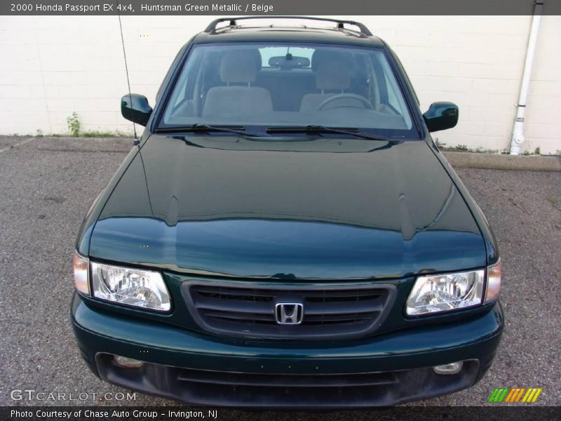 Huntsman Green Metallic / Beige 2000 Honda Passport EX 4x4