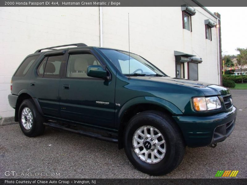 Huntsman Green Metallic / Beige 2000 Honda Passport EX 4x4