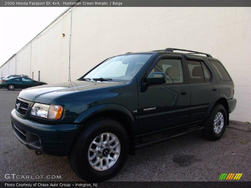 Huntsman Green Metallic / Beige 2000 Honda Passport EX 4x4