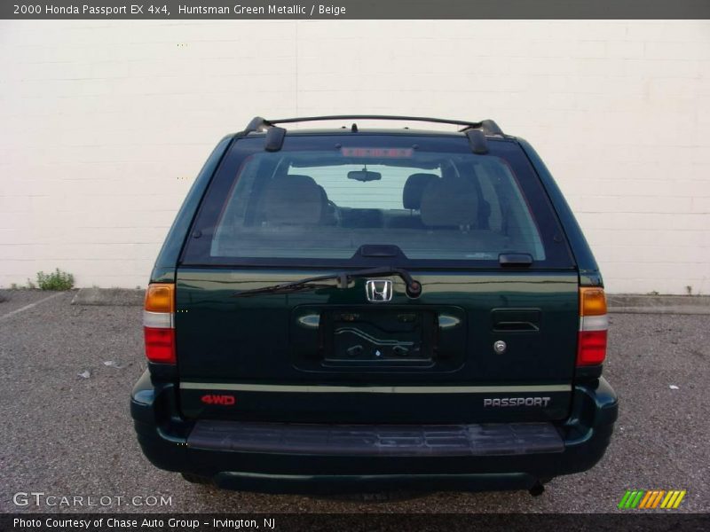 Huntsman Green Metallic / Beige 2000 Honda Passport EX 4x4