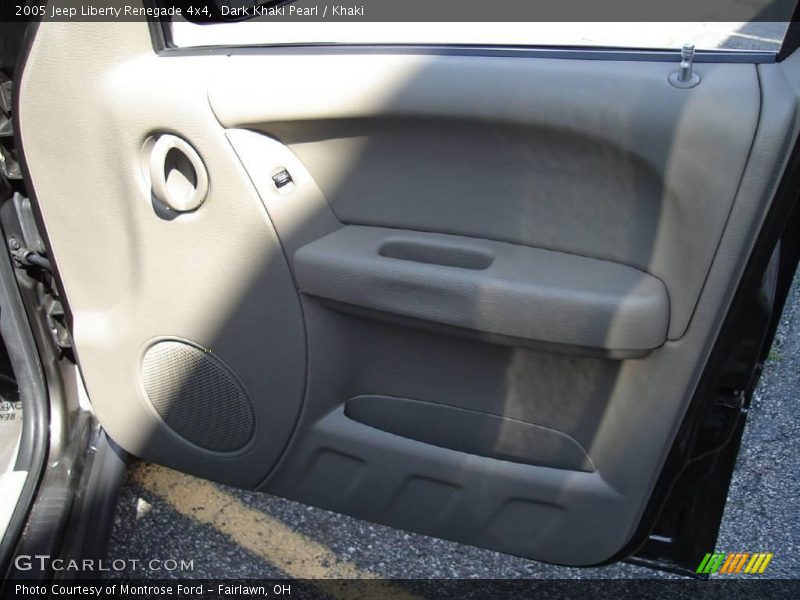 Dark Khaki Pearl / Khaki 2005 Jeep Liberty Renegade 4x4