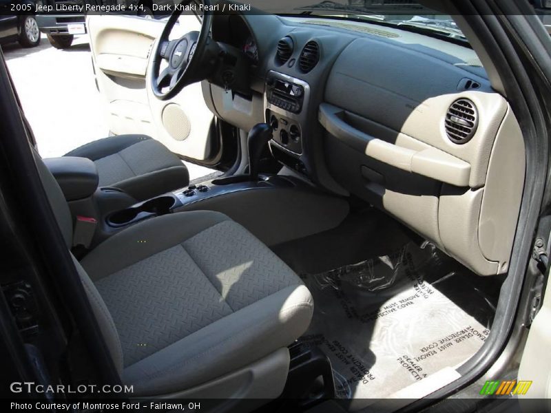 Dark Khaki Pearl / Khaki 2005 Jeep Liberty Renegade 4x4