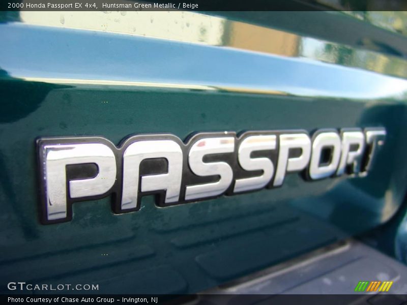 Huntsman Green Metallic / Beige 2000 Honda Passport EX 4x4