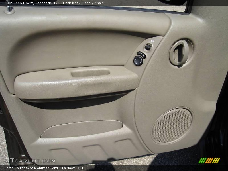 Dark Khaki Pearl / Khaki 2005 Jeep Liberty Renegade 4x4