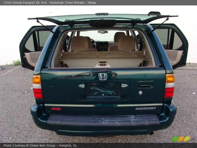 Huntsman Green Metallic / Beige 2000 Honda Passport EX 4x4