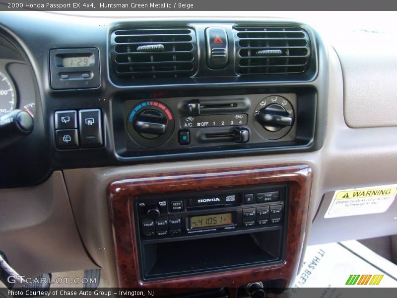 Huntsman Green Metallic / Beige 2000 Honda Passport EX 4x4