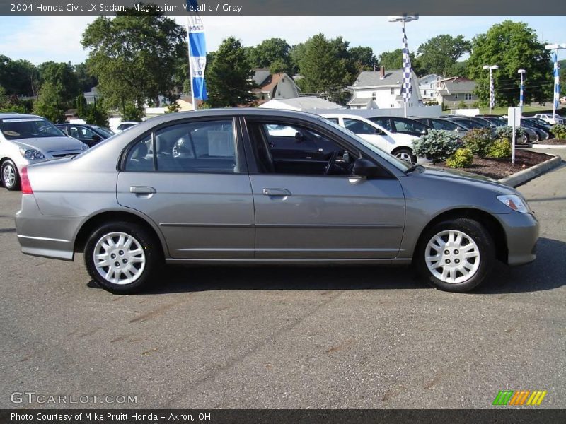 Magnesium Metallic / Gray 2004 Honda Civic LX Sedan