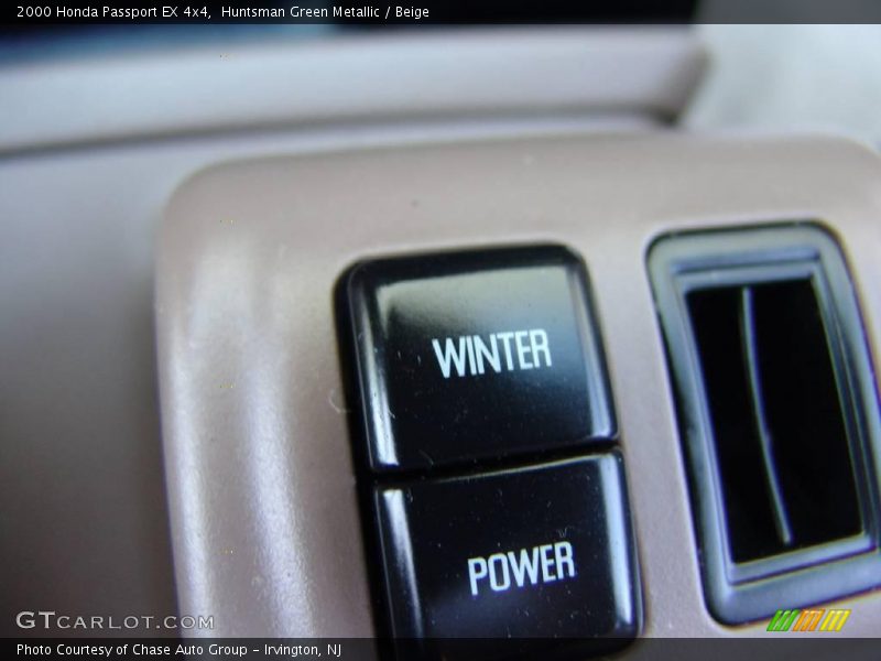 Huntsman Green Metallic / Beige 2000 Honda Passport EX 4x4