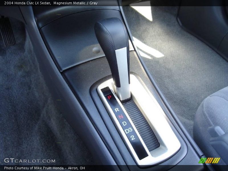 Magnesium Metallic / Gray 2004 Honda Civic LX Sedan