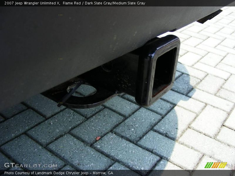 Flame Red / Dark Slate Gray/Medium Slate Gray 2007 Jeep Wrangler Unlimited X