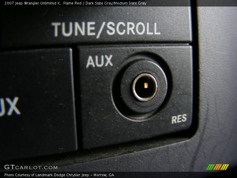 Flame Red / Dark Slate Gray/Medium Slate Gray 2007 Jeep Wrangler Unlimited X