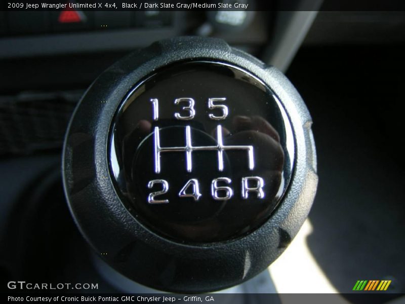 Black / Dark Slate Gray/Medium Slate Gray 2009 Jeep Wrangler Unlimited X 4x4