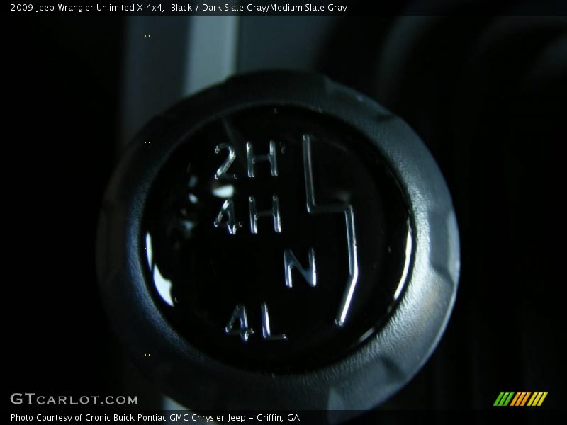 Black / Dark Slate Gray/Medium Slate Gray 2009 Jeep Wrangler Unlimited X 4x4