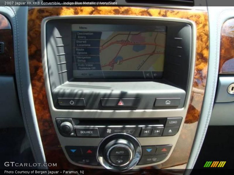 Indigo Blue Metallic / Ivory/Slate 2007 Jaguar XK XK8 Convertible