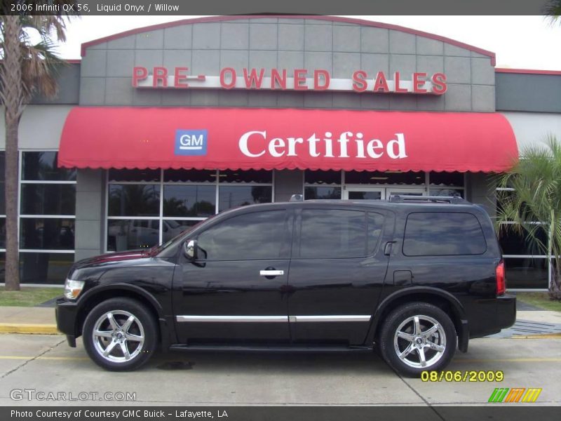 Liquid Onyx / Willow 2006 Infiniti QX 56
