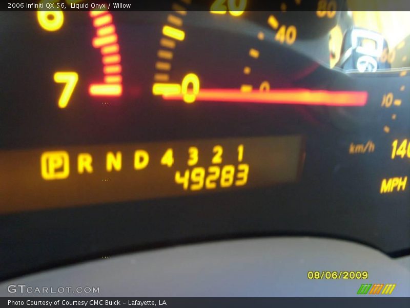 Liquid Onyx / Willow 2006 Infiniti QX 56