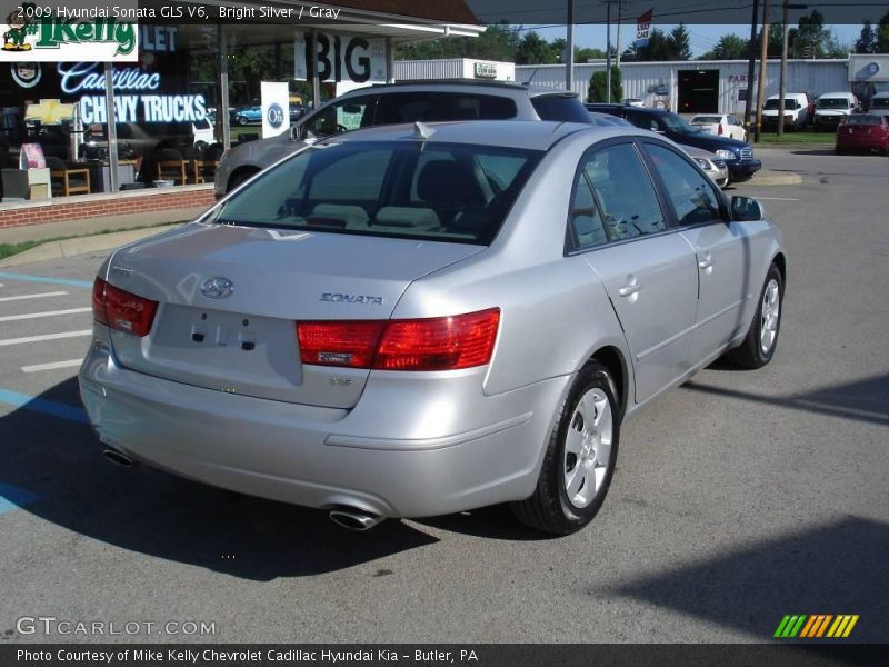 Bright Silver / Gray 2009 Hyundai Sonata GLS V6