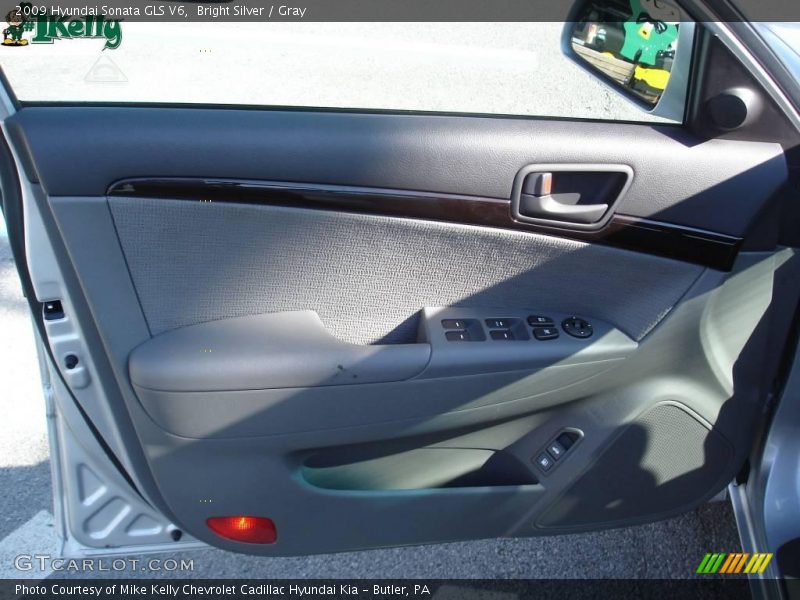 Bright Silver / Gray 2009 Hyundai Sonata GLS V6