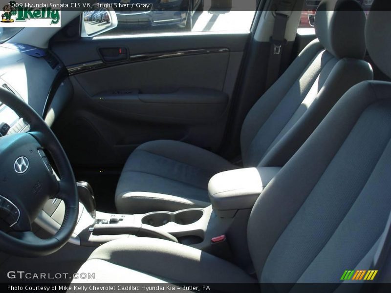 Bright Silver / Gray 2009 Hyundai Sonata GLS V6