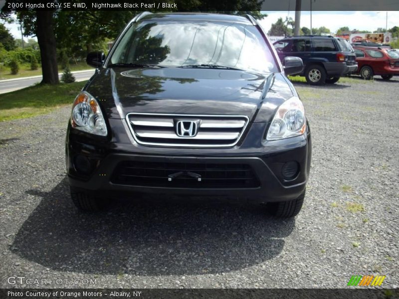 Nighthawk Black Pearl / Black 2006 Honda CR-V SE 4WD