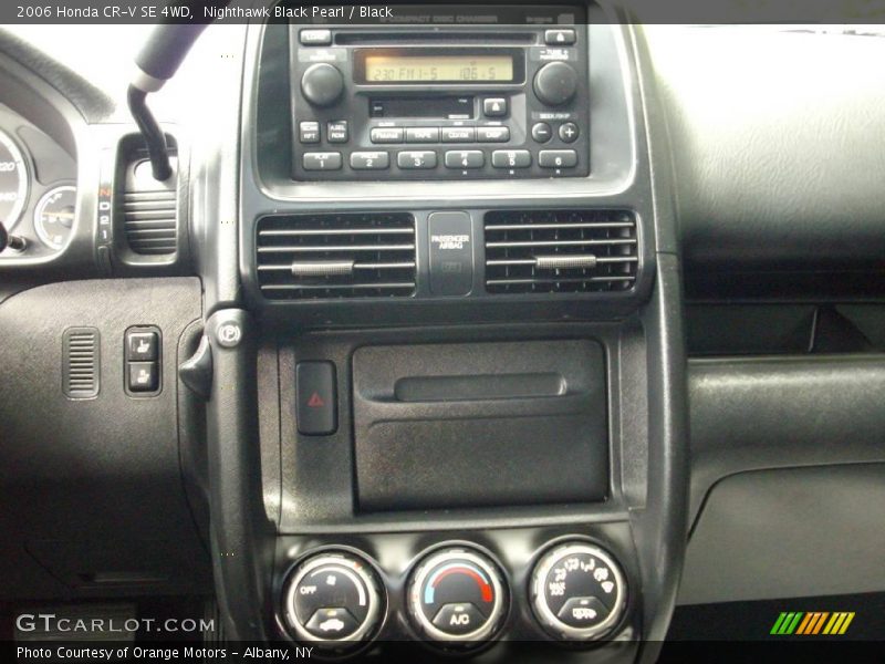 Nighthawk Black Pearl / Black 2006 Honda CR-V SE 4WD