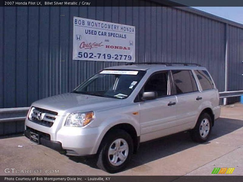 Billet Silver Metallic / Gray 2007 Honda Pilot LX