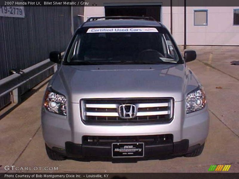 Billet Silver Metallic / Gray 2007 Honda Pilot LX