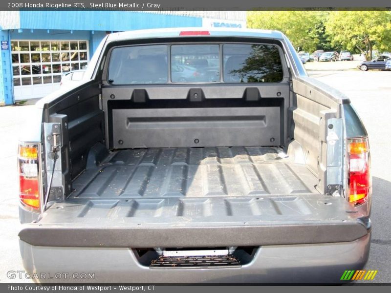 Steel Blue Metallic / Gray 2008 Honda Ridgeline RTS