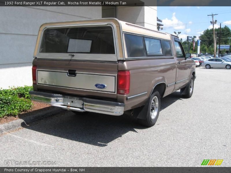Mocha Frost Metallic / Medium Tan 1992 Ford Ranger XLT Regular Cab