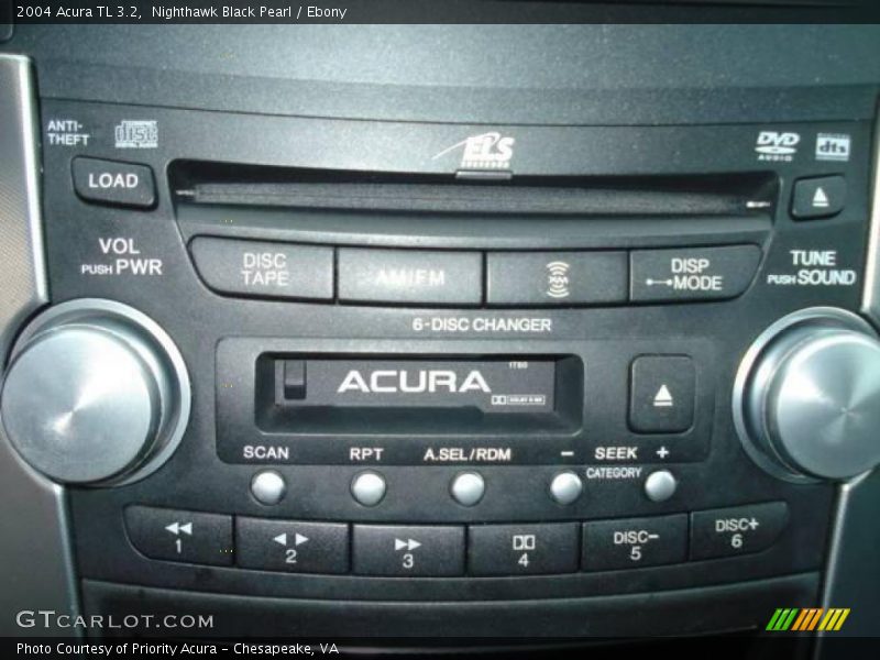 Nighthawk Black Pearl / Ebony 2004 Acura TL 3.2