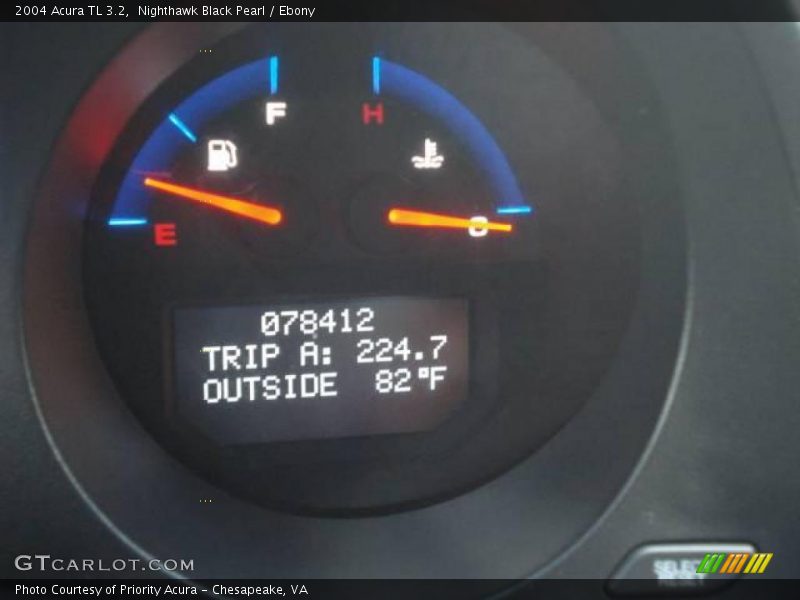 Nighthawk Black Pearl / Ebony 2004 Acura TL 3.2