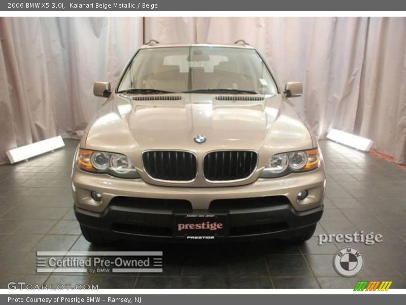Kalahari Beige Metallic / Beige 2006 BMW X5 3.0i