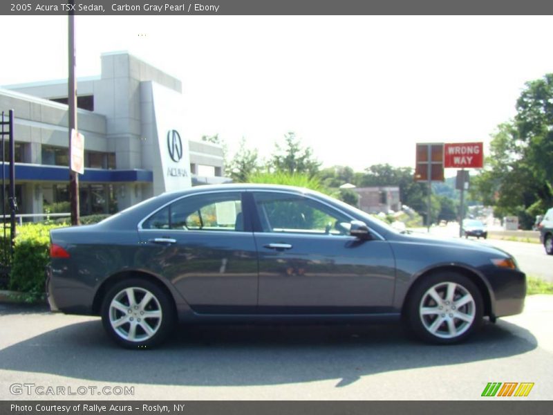 Carbon Gray Pearl / Ebony 2005 Acura TSX Sedan