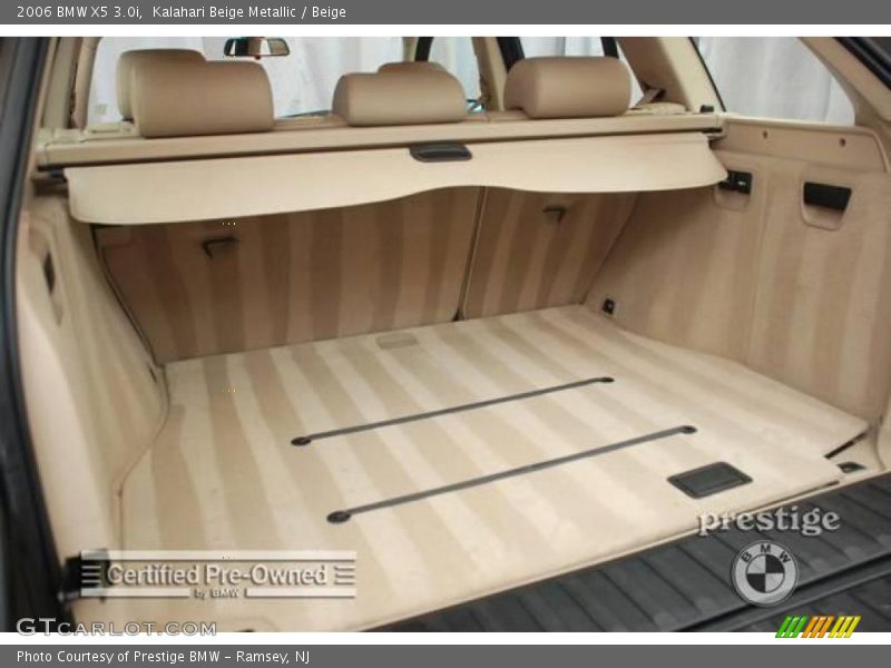 Kalahari Beige Metallic / Beige 2006 BMW X5 3.0i